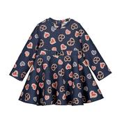 Mayoral navy neoprene dress 2947 col 35 image