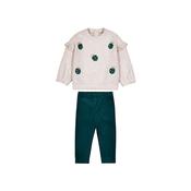 Mayoral Girls Velvet Legging Set 2782