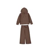Mayoral Girls Coffee Long knit trousers set 4529 image