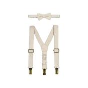 Mayoral suspenders and bowtie set 10161