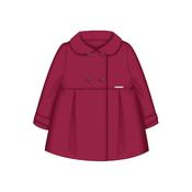 Mayoral girls raspberry woolen coat 2415