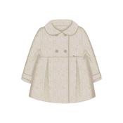 Mayoral girls beige woolen coat 2415