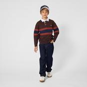 BOSS Boys long sleeve polo shirt J53382 image