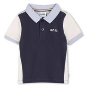 BOSS navy polo shirt J53482 image