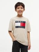 Tommy Hilfiger flag logo jersey crew neck t-shirt
