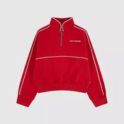 Levis logo half zip sweater