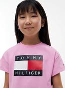 Tommy Hilfiger heritage flag logo t-shirt