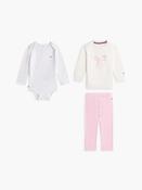 Tommy Hilfiger pink essential three piece outfit gift box
