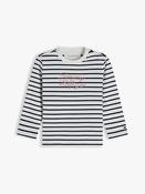 Tommy Hilfiger dark night navy stripes top image