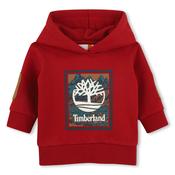 Timberland boys red logo hoodie T61035 image