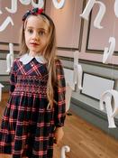 Patachou Girls Red Tartan dress image