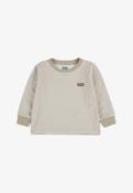Levis striped long sleeve logo top