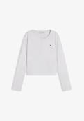 Tommy Hilfiger pointelle long sleeve top image