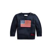 Ralph Lauren Flag Knit Sweater 6-24months image