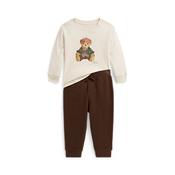 Ralph lauren polo bear cotton tee and joggers set image