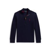 Ralph Lauren navy half zip sweater 2-6years
