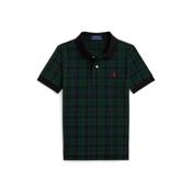 Ralph Lauren Plaid Cotton Mesh Polo 2-6years image