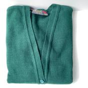 Plain green cardigan