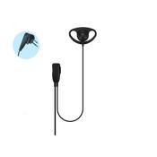 D Shaped Earpiece with Inline PTT 11DCH1040K1 for Kenwood