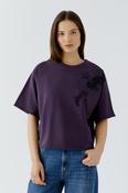 OUI PURPLE SWEATSHIRT 99163 4846 226