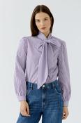 OUI PURPLE LACE BLOUSE 100415 0105 226