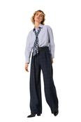 CAROLINE BISS BLUE STRIPE SHIRT 4623 29 226