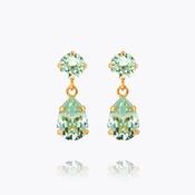 CAROLINE SVEDBOM - MINI DROP EARRINGS GOLD GREEN 100000000019 126 image
