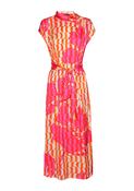 CAROLINE BISS PINK SATIN PRINT DRESS 1157 126 image