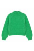 TWNS GREEN MOCK-NECK SWEATER HINA 226