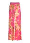 CAROLINE BISS PINK PTINT TROUSERS 1557 126