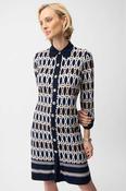 JOSEPH RIBKOFF NAVY/MULTI DRESS 261903-3316 126 image