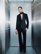 MARELLA BLACK Long trouser MLSRICAMO 226 image