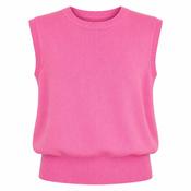 TWNS PINK SLEEVELESS ROUND-NECK JUMPER DURANGO 226 image