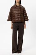 LUISA CERANO BROWN QUILTED SHORT JACKET 448543 226 image