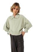 CAROLINE BISS GREEN ROUND NECK KNIT 4249 63 226