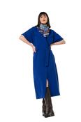 CAROLINE BISS BLUE JERSEY DRESS 4185 26 226