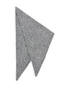 CODELLO GREY SOLID TRIANGLE SCARF 62T0060 226 image