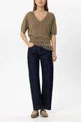 LUISA CERANO BLUE STRAIGHT LEG JEANS 648909 226 image