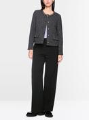 MARCCAIN BLACK WIDE LEG TROUSERS BC8119W16 900 226