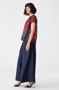 BIZE NAVY PLEATH FRONT TROUSERS BK8622 226