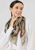 CODELLO GREY PRINT SCARF 62T0043 226 image