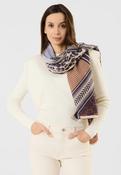 CODELLO LILAC PRINT SCARF 62S0003 226 image
