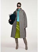 ESSENTIEL ANTWERP GREY KABALA OVERSIZED COAT 226 image