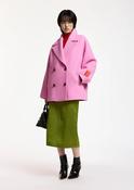 ESSENTIEL ANTWERP PINK KIDNEY OVERSIZED COAT 226 image