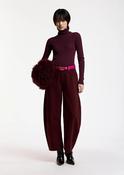 ESSENTIEL ANTWERP WINE KOKOS COLOUR DENIM BARREL LEG 226 image