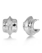 EDBLAD BARRE HOOPS L SILVER EARRINGS 129649 225