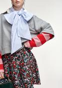 ESSENTIEL ANTWERP RED KANTELOU POLO SWEATSHIRT 226