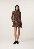 FABIENNE CHAPOT ANIMAL PRINT MANON V-NECK DRESS  CLTDRS97AW260284 226