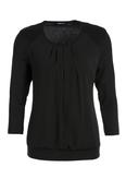 FRANK WALDER BLACK BLOUSE 726422 226