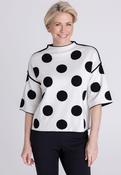 FRANK WALDER CREAM JUMPER 108050 226